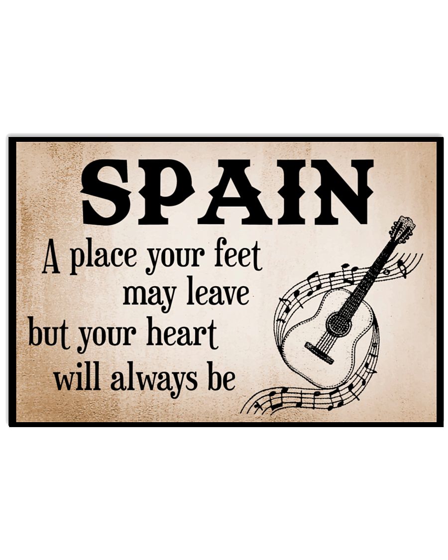 WE LOVE SPAIN 17x11 Poster