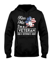 KISS ME VETERAN VETERAN'S AUNT Hooded Sweatshirt thumbnail