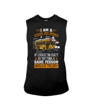 I AM A SCHOOL BUS DRIVER Sleeveless Tee thumbnail