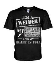 THE WELDER'S HEART IS FULL V-Neck T-Shirt thumbnail