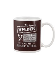 THE WELDER'S HEART IS FULL Mug thumbnail