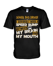SCHOOL BUS DRIVER V-Neck T-Shirt thumbnail