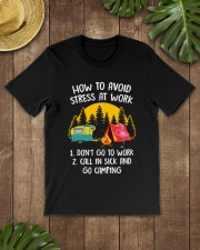 HOW TO AVOID STRESS AT WORK Classic T-Shirt lifestyle-mens-crewneck-front-18