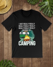 REALLY WANNA GO CAMPING Classic T-Shirt lifestyle-mens-crewneck-front-18
