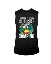 REALLY WANNA GO CAMPING Sleeveless Tee thumbnail