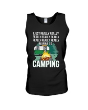 REALLY WANNA GO CAMPING Unisex Tank thumbnail