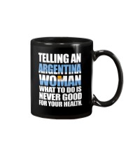 TELLING AN ARGENTINA WOMAN Mug thumbnail