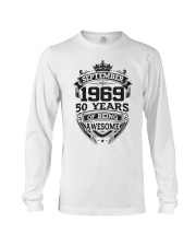 HAPPY BIRTHDAY SEPTEMBER 1969 Long Sleeve Tee thumbnail