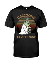 STOP IT NOW RACCOONS Classic T-Shirt thumbnail