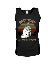 STOP IT NOW RACCOONS Unisex Tank thumbnail