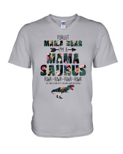 DON'T MESS WITH MY LITTLES V-Neck T-Shirt thumbnail