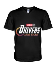 SCHOOL BUS DRIVERS V-Neck T-Shirt thumbnail