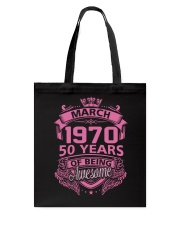BIRTHDAY GIFT MAR 1970 Tote Bag thumbnail
