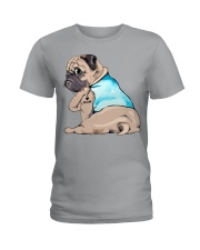 pet dog Ladies T-Shirt thumbnail