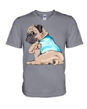 pet dog V-Neck T-Shirt thumbnail