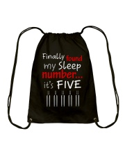 MY SLEEP NUMBER 5 BOTTLES Drawstring Bag thumbnail