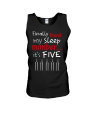 MY SLEEP NUMBER 5 BOTTLES Unisex Tank thumbnail