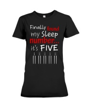MY SLEEP NUMBER 5 BOTTLES Premium Fit Ladies Tee thumbnail