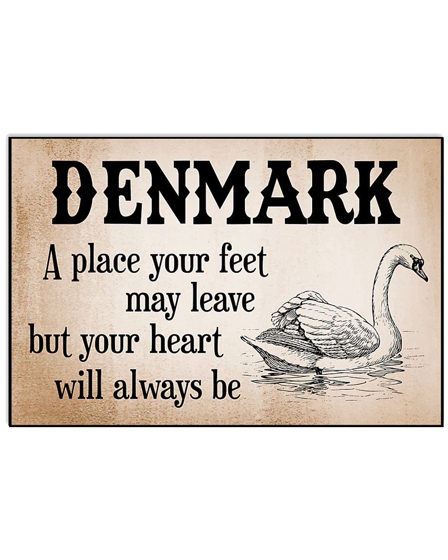 ALWAYS REMEMBER DENMARK 17x11 Poster
