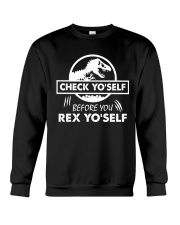 CHECK YO'SELF Crewneck Sweatshirt thumbnail