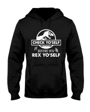 CHECK YO'SELF Hooded Sweatshirt thumbnail