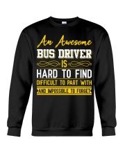 AN AWESOME BUS DRIVER Crewneck Sweatshirt thumbnail