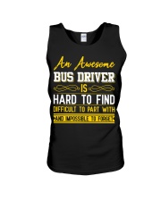 AN AWESOME BUS DRIVER Unisex Tank thumbnail