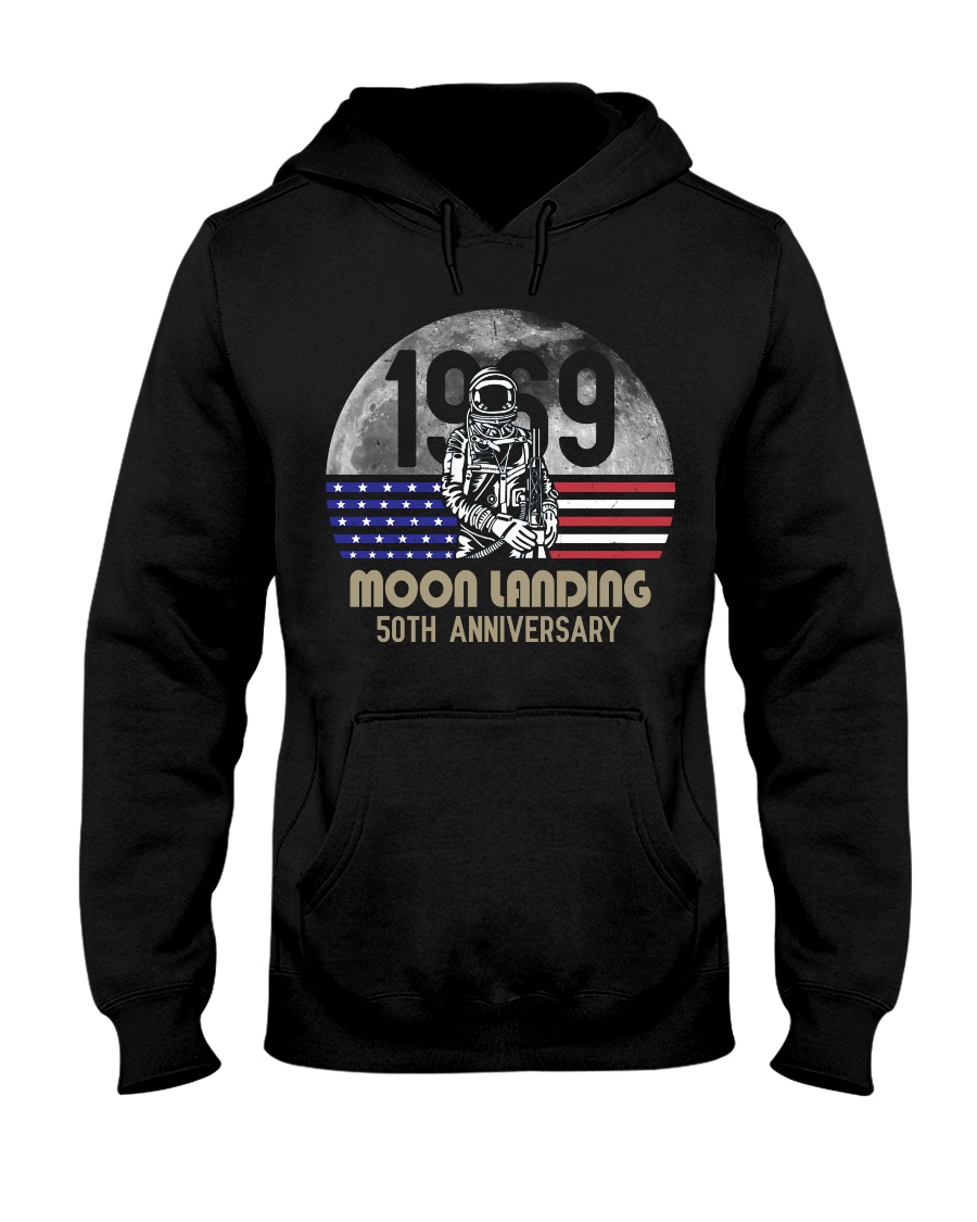 MOON LANDING ANNIVERSARY Hooded Sweatshirt