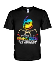 DRAMA QUEEN V-Neck T-Shirt thumbnail