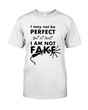 I AM NOT FAKE Classic T-Shirt thumbnail