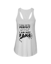 I AM NOT FAKE Ladies Flowy Tank thumbnail