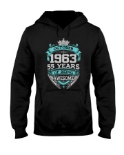 HAPPY BIRTHDAY OCTOBER 1963 Hooded Sweatshirt thumbnail