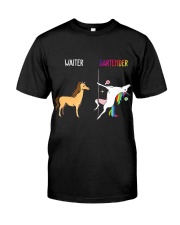 UNICORN BARTENDER Classic T-Shirt front