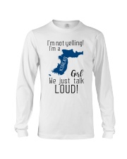 A KOREAN GIRL NOT YELLING Long Sleeve Tee thumbnail