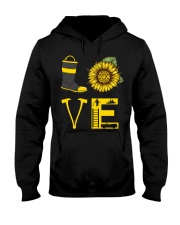 LOVE FIREFIGHTER Hooded Sweatshirt thumbnail