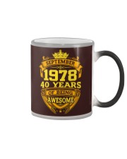 HAPPY BIRTHDAY SEPTEMBER 1978 Color Changing Mug thumbnail