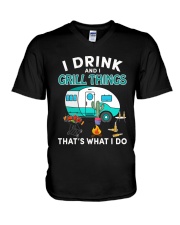 THAT'S WHAT I DO V-Neck T-Shirt thumbnail