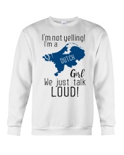 A DUTCH GIRL NOT YELLING Crewneck Sweatshirt thumbnail