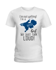 A DUTCH GIRL NOT YELLING Ladies T-Shirt thumbnail