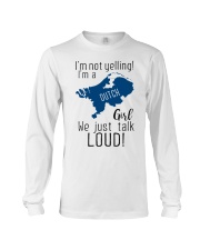 A DUTCH GIRL NOT YELLING Long Sleeve Tee thumbnail