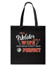 WELDER WOMAN EDITION Tote Bag thumbnail