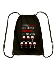 MY SLEEP NUMBER 7 CUPS Drawstring Bag thumbnail
