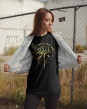 ALWAYS TAKE THE SCENIC ROUTE Classic T-Shirt apparel-classic-tshirt-lifestyle-07