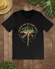 ALWAYS TAKE THE SCENIC ROUTE Classic T-Shirt lifestyle-mens-crewneck-front-18