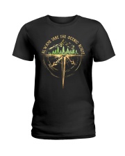 ALWAYS TAKE THE SCENIC ROUTE Ladies T-Shirt thumbnail