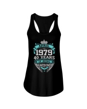 HAPPY BIRTHDAY APRIL 1979 Ladies Flowy Tank thumbnail