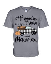 THE HAPPINESS OF MAWMAW V-Neck T-Shirt thumbnail