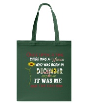 BORN IN DECEMBER Tote Bag thumbnail