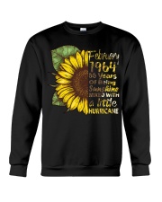 HAPPY BIRTHDAY FEBRUARY 1964 Crewneck Sweatshirt thumbnail