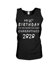 THE 45TH BIRTHDAY IN 2020 Unisex Tank thumbnail